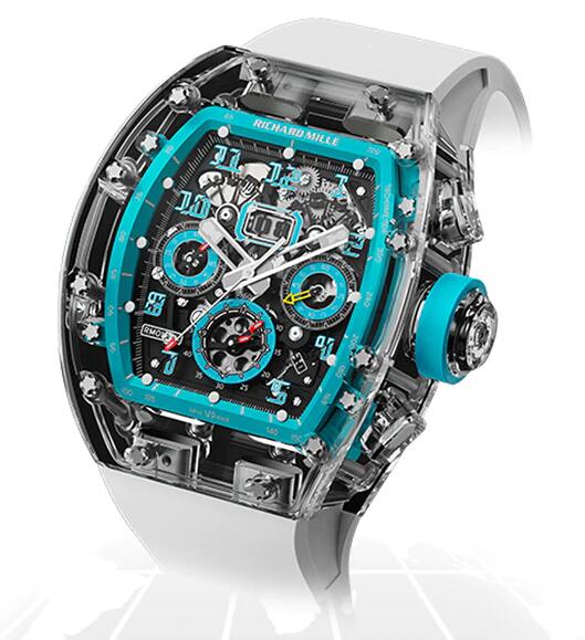 RICHARD MILLE Replica Watch RM011 SAPPHIRE FLYBACK CHRONOGRAPH "A011 ABU DHABI SPECIAL EDITION"